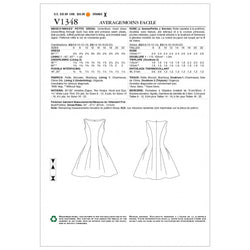 CLEARANCE • VOGUE SEWING PATTERN MISSES'/MISSES' PETITE DRESS 1348