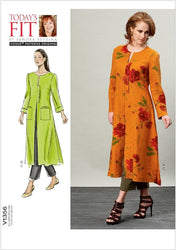 CLEARANCE • VOGUE SEWING PATTERN MISSES' DUSTER AND PANTS 1356