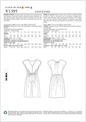 CLEARANCE • VOGUE SEWING PATTERN MISSES' DRESS 1395