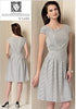 CLEARANCE • VOGUE PATTERN MISSES' CAP SLEEVE, PLEATED-SKIRT DRESS 1499