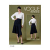 CLEARANCE • VOGUE PATTERN MISSES' SKIRT 1638