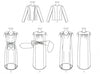 CLEARANCE • BUTTERICK PATTERN MISSES' JACKET AND DRESS 6169
