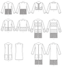 CLEARANCE • VOGUE PATTERN  MISSES' OPEN-FRONT, EMBELLISHED JACKETS AND VEST 9247