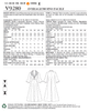 CLEARANCE • VOGUE PATTERN MISSES' WIDE-COLLAR, FIT-AND-FLARE DRESS 9280
