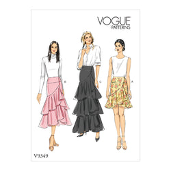 CLEARANCE • VOGUE SEWING PATTERN  Misses' Skirts V9349