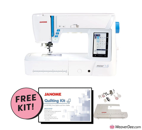 Janome ATELIER 7 Sewing Machine + FREE ACCESSORY KIT WORTH OVER £200