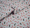 Feathers Cotton Jersey Fabric - BLOOMING FABRICS
