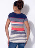 McCall's Pattern M7323 Misses' Asymmetrical Seam-Detail Tops