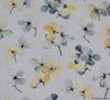 Watercolour Flowers Cotton Jersey Fabric - BLOOMING FABRICS