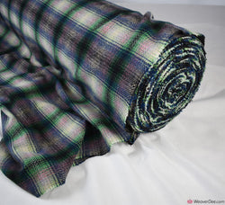 Wool Blend Fabric - Mystic Glen Tartan Check