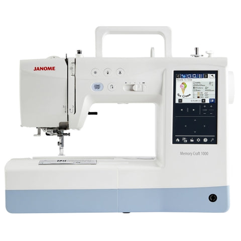 Janome Memory Craft 1000 Sewing & Embroidery Machine