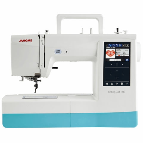 Janome Memory Craft 100E Embroidery Machine