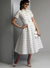 Vogue Pattern V9000 Vintage 1950s Misses' Button-Up Shirtdresses & Belt