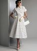 Vogue Pattern V9000 Vintage 1950s Misses' Button-Up Shirtdresses & Belt