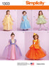 Simplicity - S1303 Toddlers' & Child's Costumes - WeaverDee.com Sewing & Crafts - 1
