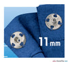 Prym - Press Studs (Sew-On) - Silver 11mm - Pack of 12 - WeaverDee.com Sewing & Crafts - 2