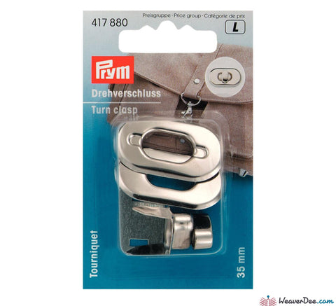 Prym - Silver Turn Clasp - WeaverDee.com Sewing & Crafts - 1