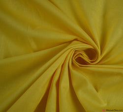 Plain Cotton Fabric / Acid Yellow (60 Square)