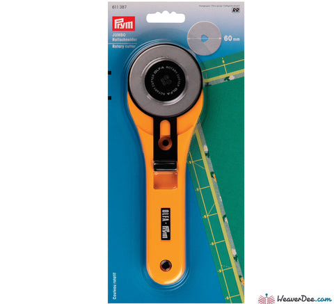 Prym - Olfa Jumbo Rotary Cutter 60mm - WeaverDee.com Sewing & Crafts - 1