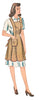 Simplicity Pattern S8571 Misses' Vintage 1940s Aprons