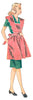 Simplicity Pattern S8571 Misses' Vintage 1940s Aprons