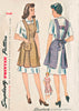 Simplicity Pattern S8571 Misses' Vintage 1940s Aprons