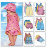 Butterick - B5625 Infants' Romper, Jumper, Panties & Hat - WeaverDee.com Sewing & Crafts - 2