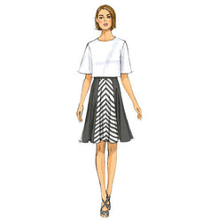 Butterick - B6179 Misses' Skirt & Culottes | Very Easy - WeaverDee.com Sewing & Crafts - 1