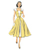CLEARANCE • Butterick Pattern B6211 Vintage 1950s Misses' Pullover Wrap Dress & Belt