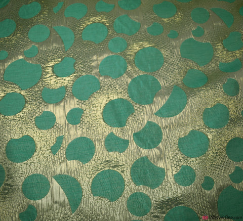 Brocade Fabric - Broken Moon