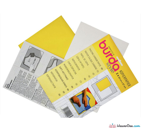 Burda Dressmaker's Carbon Paper [Yellow & White]