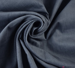 Needlecord Fabric - Grey