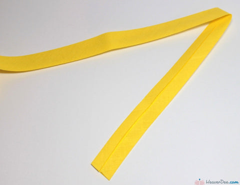 PRYM 100% Cotton Bias Binding / Lemon