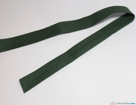PRYM 100% Cotton Bias Binding / Moss Green