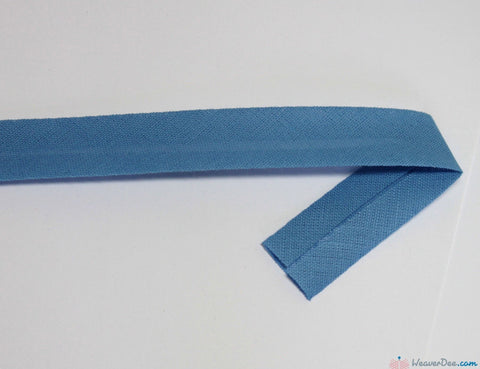 PRYM 100% Cotton Bias Binding / Denim Blue