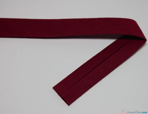 PRYM 100% Cotton Bias Binding / Wine