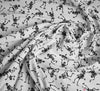 Polycotton Fabric - Dancing Skeletons White