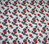 Cotton Poplin Fabric - Fruit Salad White