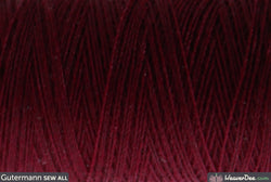 Gütermann - Sew-All Polyester Sewing Thread - Colour: #108 Burgundy - WeaverDee.com Sewing & Crafts - 1