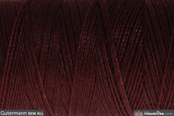 Gütermann - Sew-All Polyester Sewing Thread - Colour: #175 Darkest Burgundy - WeaverDee.com Sewing & Crafts - 1