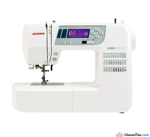 Janome 230DC Sewing Machine (Includes Extension Sew-Table)