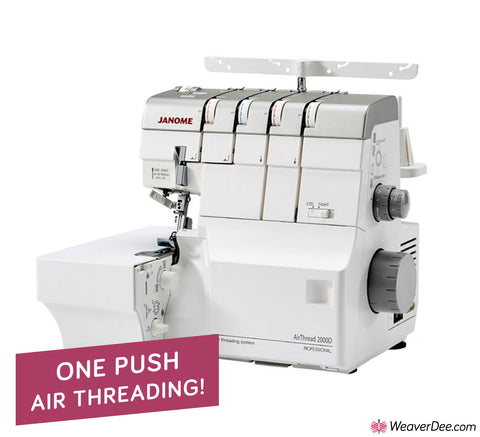Janome AirThread 2000D Professional Overlocker Save £250 !