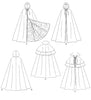 McCall's - M4139 Misses'/Men's/Teen Boys' Lined & Unlined Cape Costumes - WeaverDee.com Sewing & Crafts - 5
