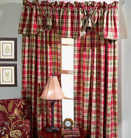 McCall's - M4408 Window Essentials: Valances & Panels - WeaverDee.com Sewing & Crafts - 1