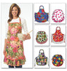 McCall's - M5284 Aprons by 6 Great Looks One Easy Pattern - WeaverDee.com Sewing & Crafts - 2