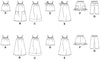 McCall's - M5797 Children's/Girls' Tops, Dresses, Shorts and Pants - WeaverDee.com Sewing & Crafts - 7