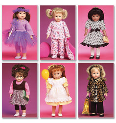 McCall's - M6005 Clothes & Accessories for 18" Doll - WeaverDee.com Sewing & Crafts - 1