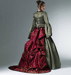 McCall's - M6097 Misses' Victorian Dress Costume - WeaverDee.com Sewing & Crafts - 1