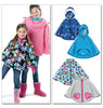 McCall's - M6431 Girls' Poncho Coats - WeaverDee.com Sewing & Crafts - 3