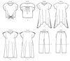 McCall's - M6971 Women's Top, Tunic, Dress, Shorts & Pants | Easy - WeaverDee.com Sewing & Crafts - 9